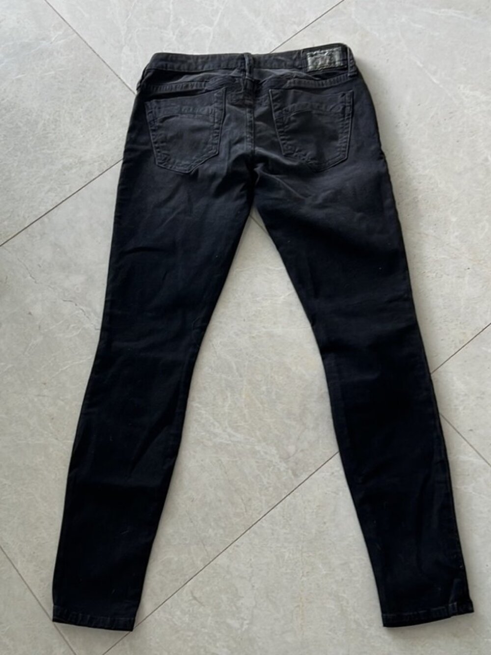 Robin's Jeans Charcoal Black Skinny Jeans 28 NWT